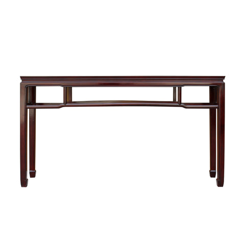 altar table - console table - rosewood foyer table