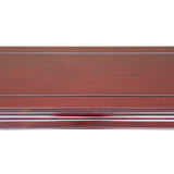 Oriental Handmade Huali Rosewood Dark Brown Straight Apron Narrow Altar Table ws472S