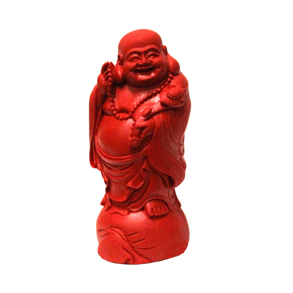 Chinese Handmade Red Cinnabar Happy Buddha Figure ws562S Chinese Handmade Red Cinnabar Happy Buddha Figure ws562S