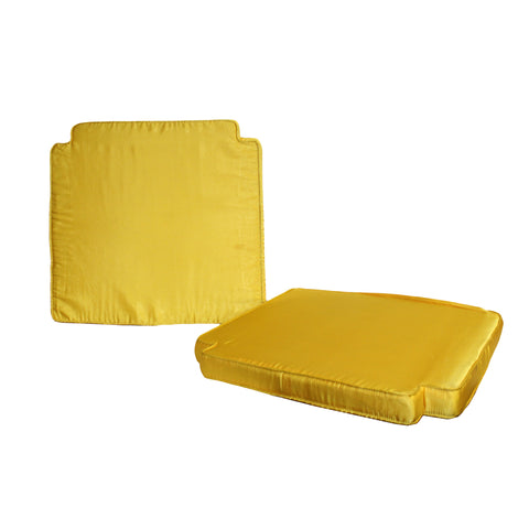Yellow outdoor seat 2025 pads