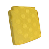 seat cushion - golden yellow seat pad - Asian Chinese seat cushion