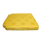 A27 Chinese Oriental Golden Yellow Silk Fabric Square Seat Cushion Pad ws598S