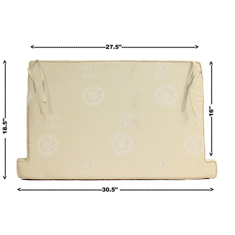 A1 Chinese Oriental Light Cream Beige Fok Fabric Rectangular Seat Cush –  Golden Lotus Antiques