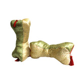 A8 Pair Chinese Oriental Mix Color Triangle Ribbon Shape Fabric Pillow Cushions ws629S
