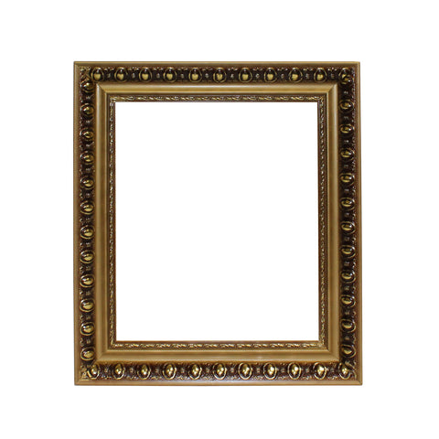 wood frame - golden picture frame - painting frame