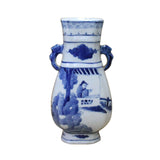 blue white vase - Chinese vase - porcelain vase