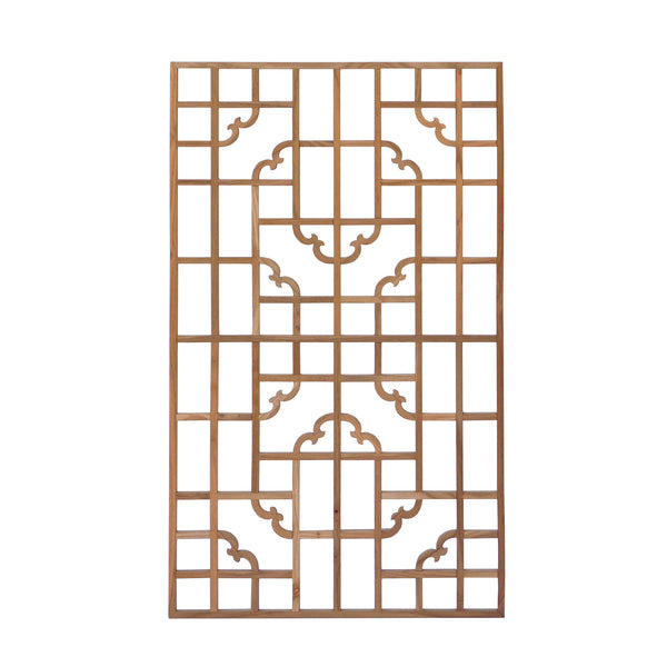 Rectangular Plain Wood Geometric Pattern Wall Panel ws720S – Golden ...