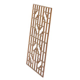 Rectangular Plain Wood Geometric Pattern Wall Panel ws720S