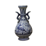 blue white vase - Chinese vase - porcelain vase