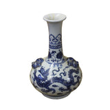 Chinese Blue White Porcelain Precise Birds Scenery Vase ws735S