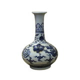 Chinese Blue White Porcelain Precise Birds Scenery Vase ws735S