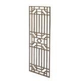 Rectangular Plain Wood Geometric Pattern Wall Panel ws741S
