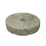 Rustic Raw Wood Round Thick Plank Display Board ws755S