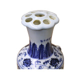 Chinese Blue White Porcelain Precise Birds Scenery Vase ws758S