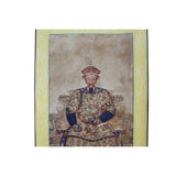 Chinese Qing Emperor Portrait Scroll Painting Wall Art ws770S