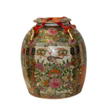Chinese Oriental Porcelain People Scenery Teapot Shape Container Decor ws781S