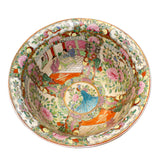 Chinese Oriental Porcelain People Scenery Bowl Container Decor ws786S
