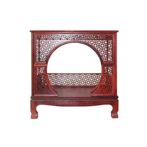 miniature - canopy bed - oriental wood art