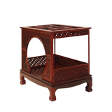 Chinese Rosewood Furniture Canopy Bed Miniature Display ws906S