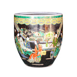 ceramic pot - rough glaze - clay rustic pot